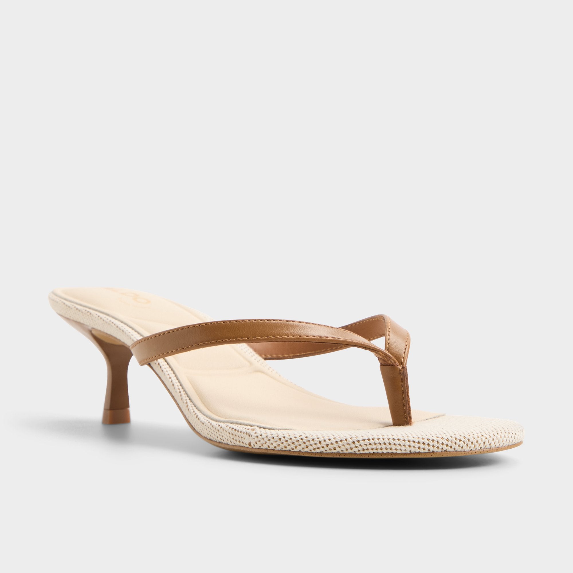 ALDO Lift bottines blanches talon kitten