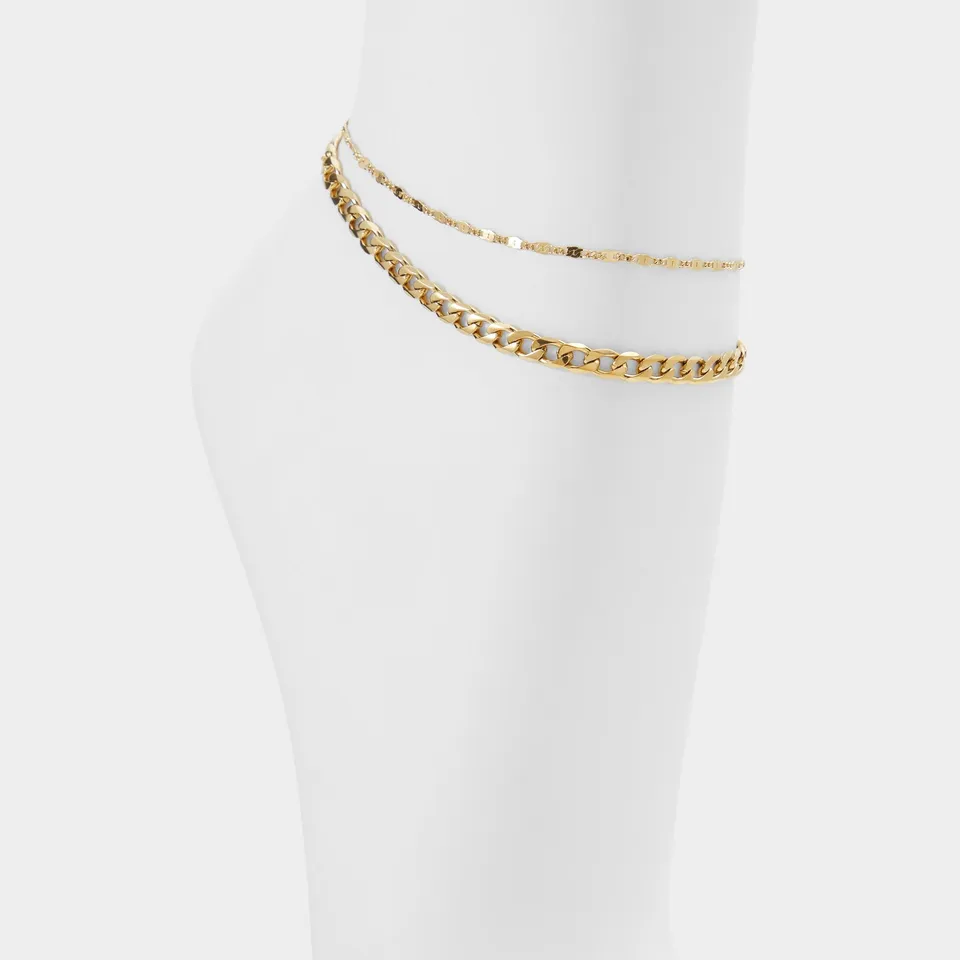 ALDO Capstan bracelet de cheville métallisé