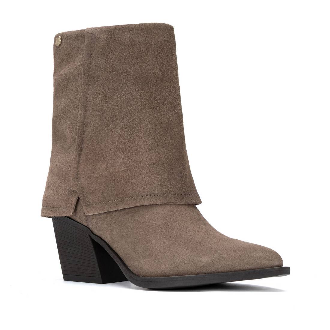 Carmela 16433502 bottines cuir marron talon moyen