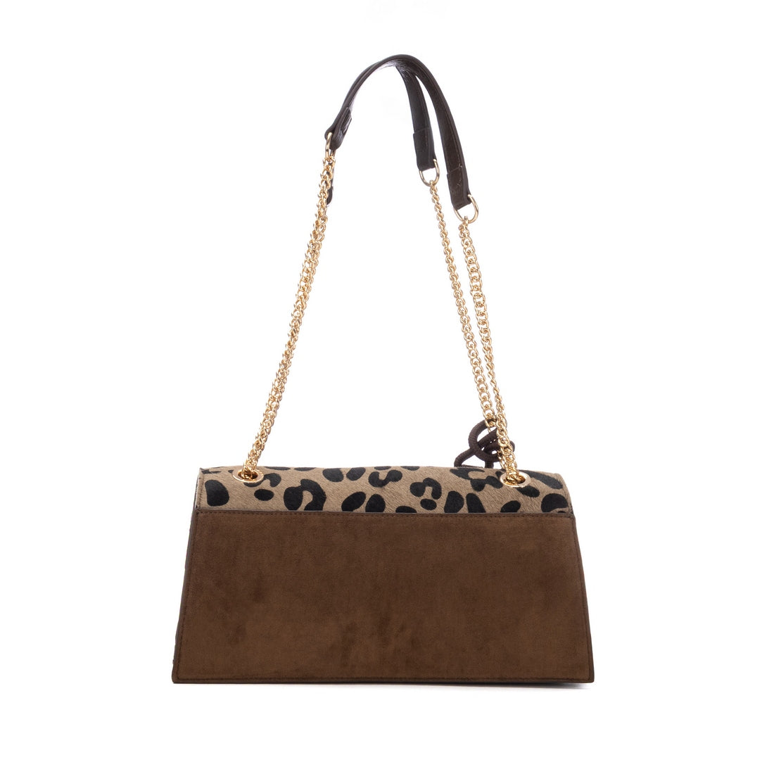 Carmela 18625203 sac épaule marron animal 28 cm