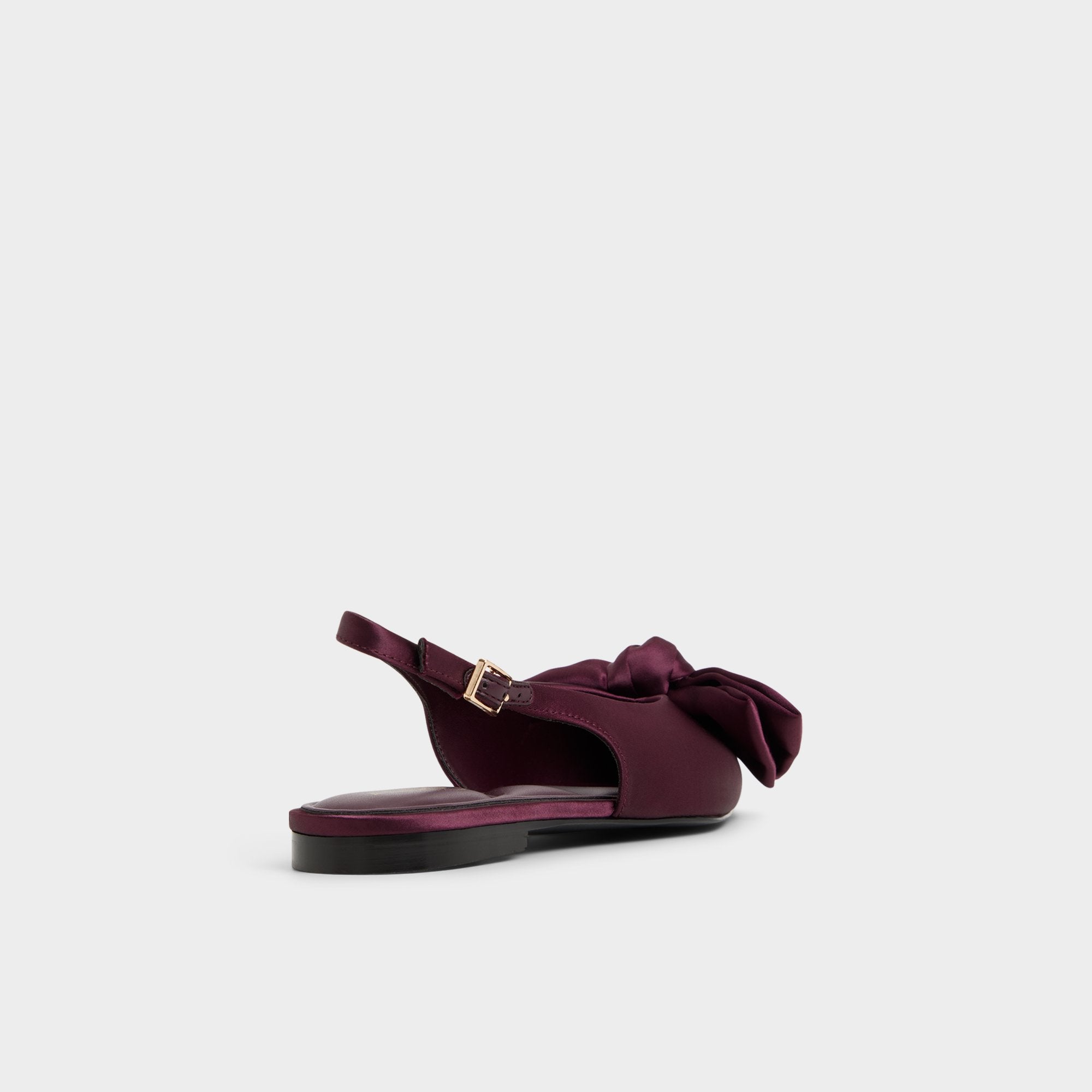 Aldo Festive escarpins slingback satin rouge