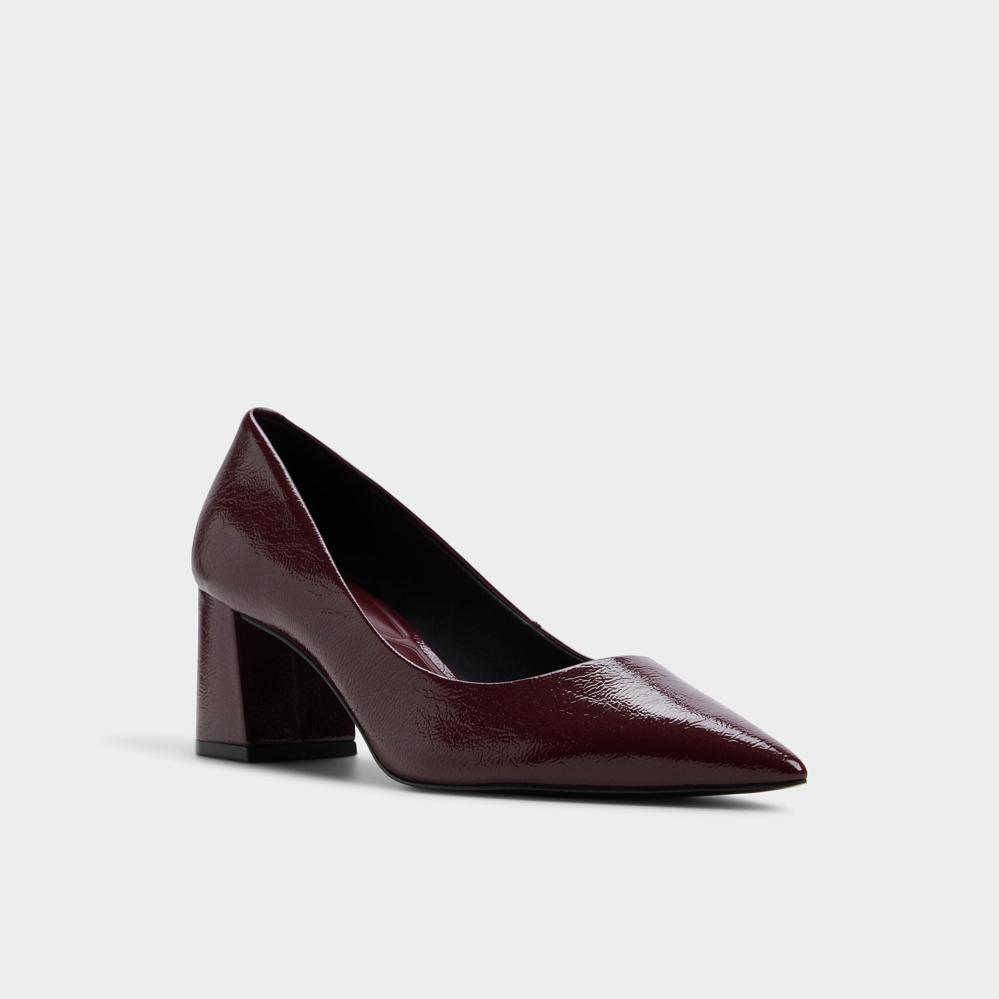 ALDO Ybalelin escarpins bordeaux talon bloc