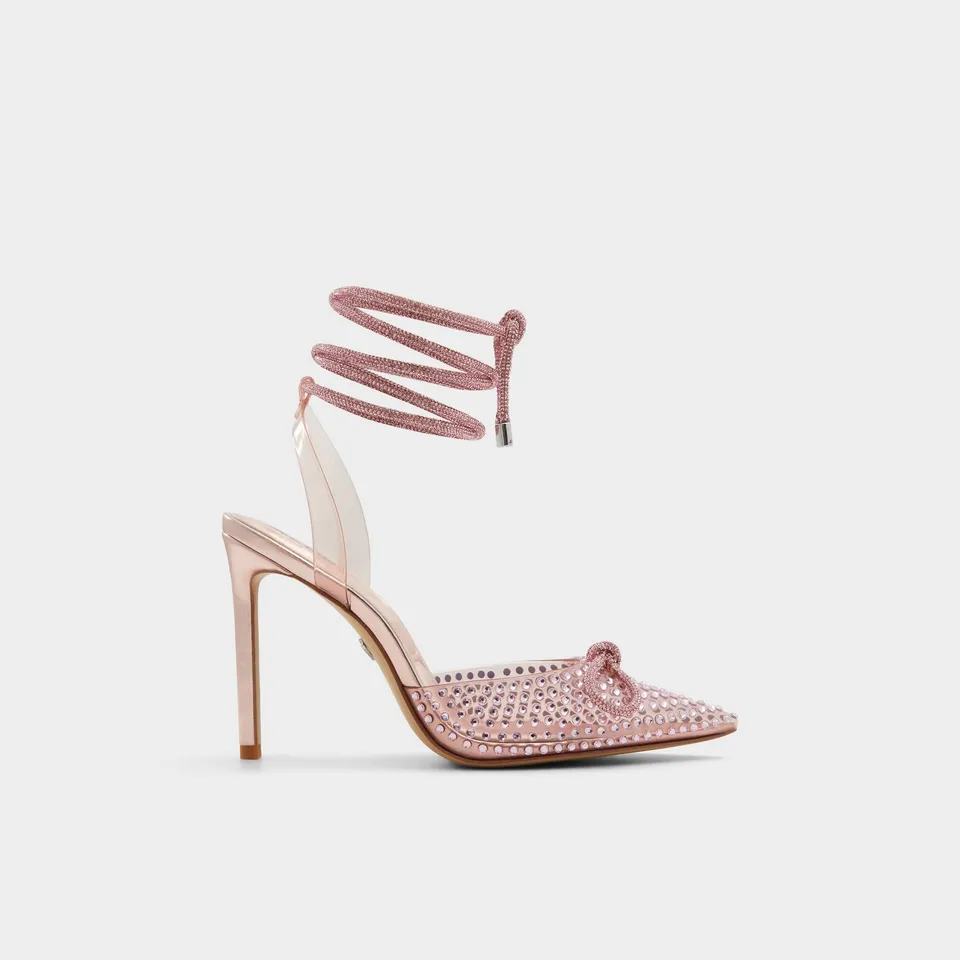 ALDO Tenzin sandales roses strass talon aiguille