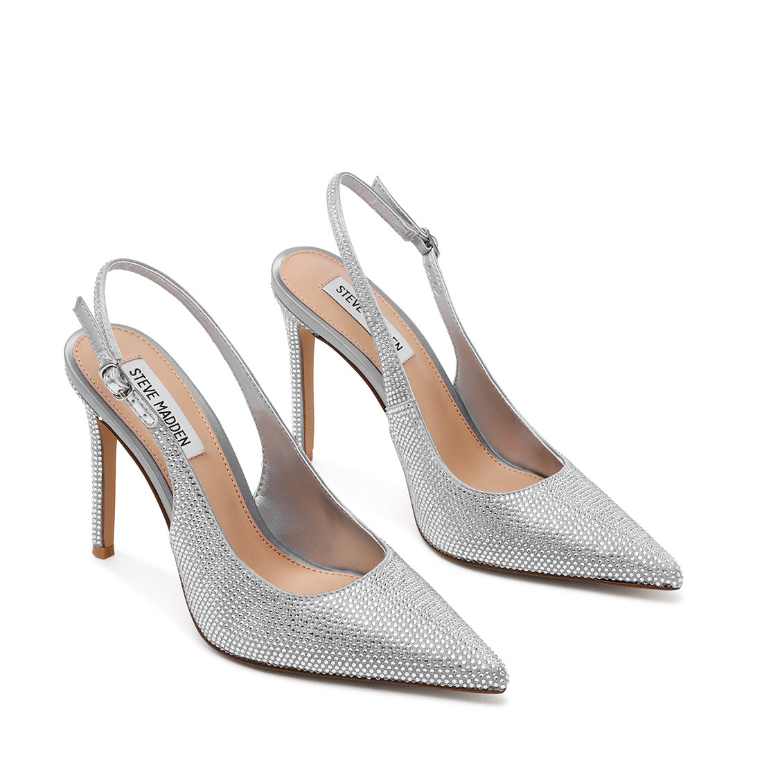Steve Madden Tremble escarpin argenté slingback