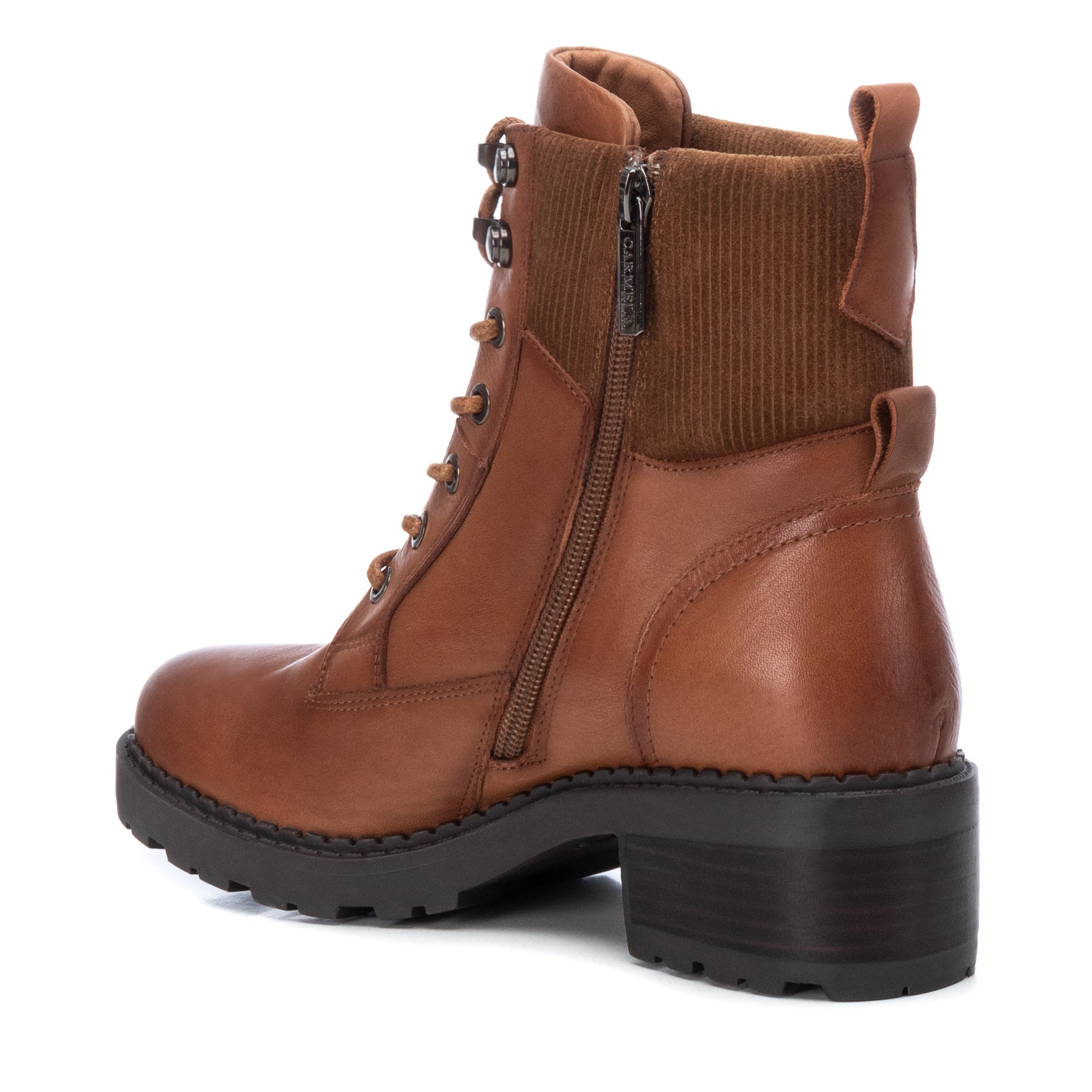Carmela 16019902 bottines femme marron cuir lacets