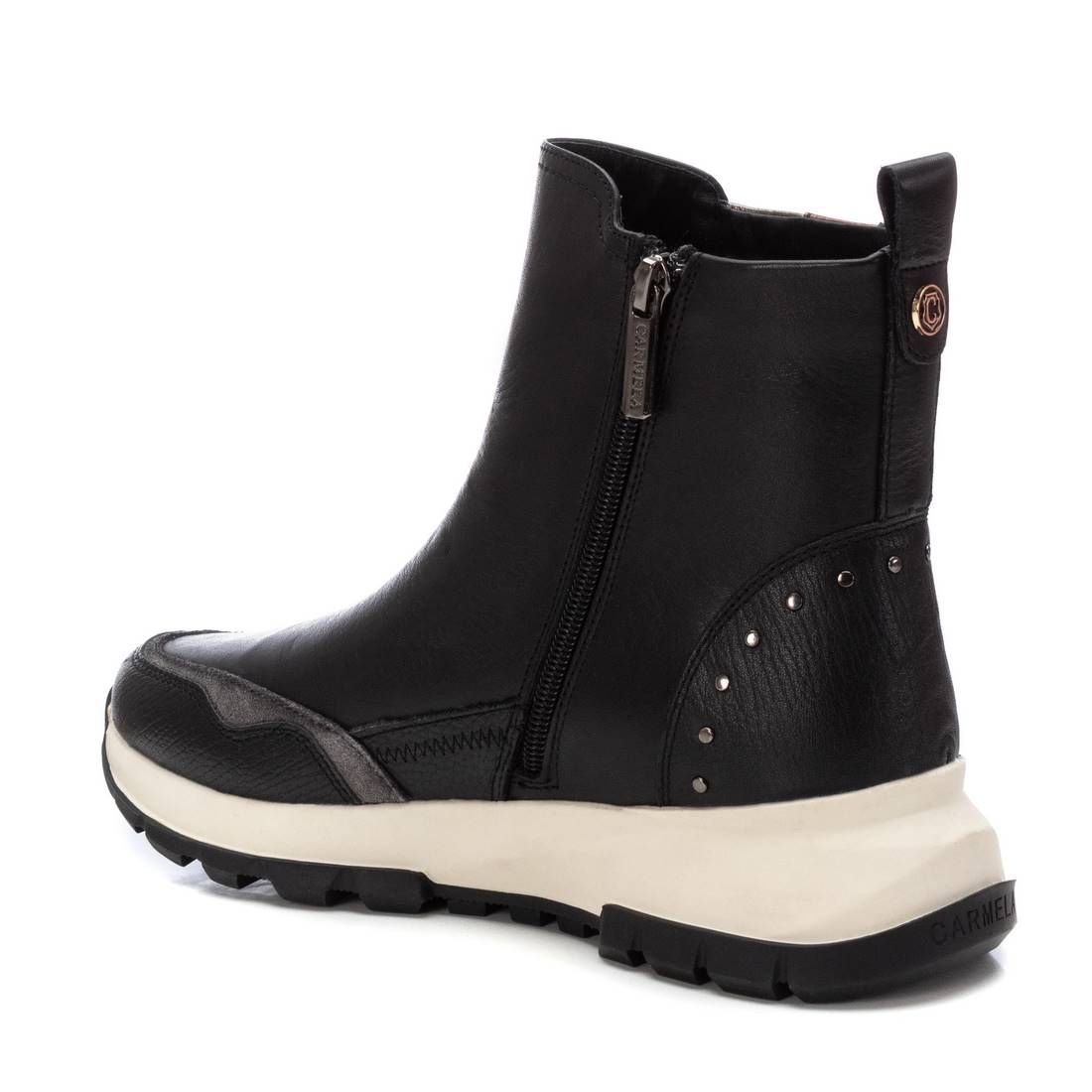 Carmela 16195901 baskets montantes noires cuir