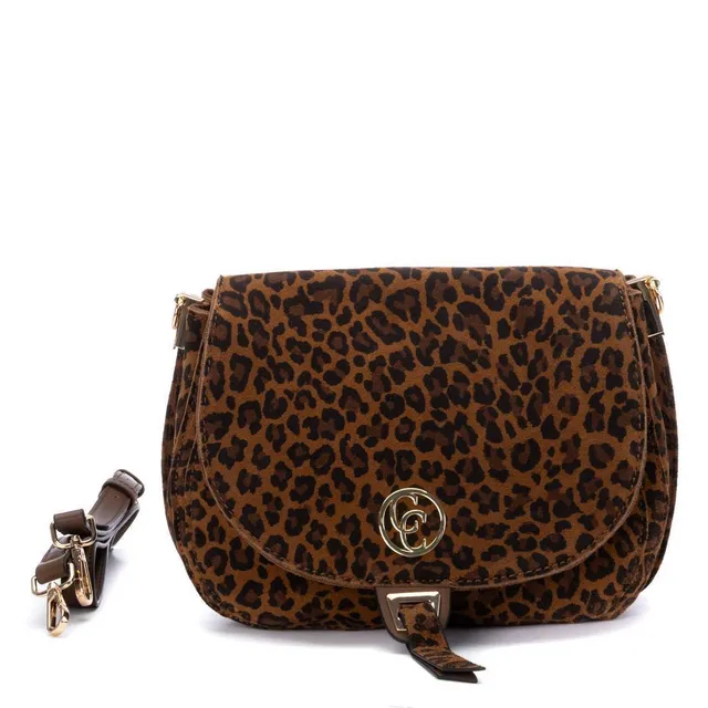 Carmela 18618802 bandoulière cuir camel animal