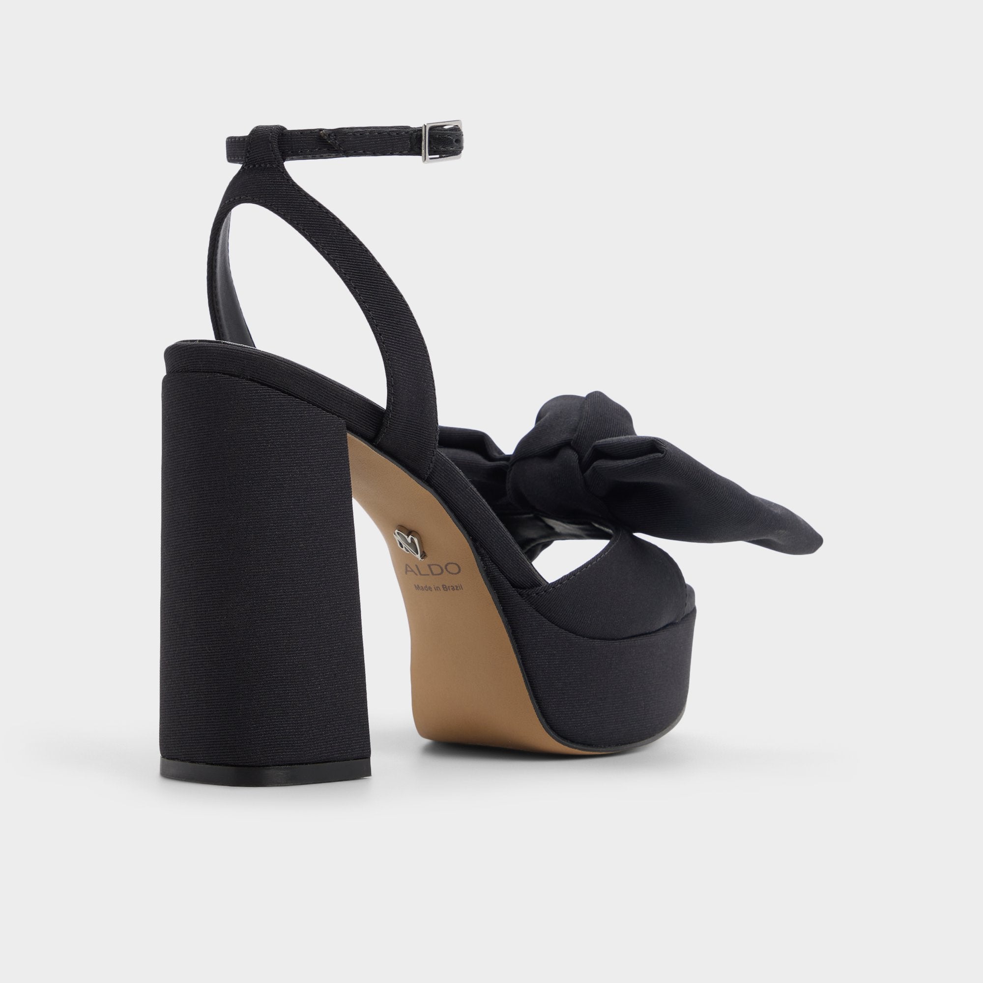 ALDO Luscious sandales talons femme noir satin