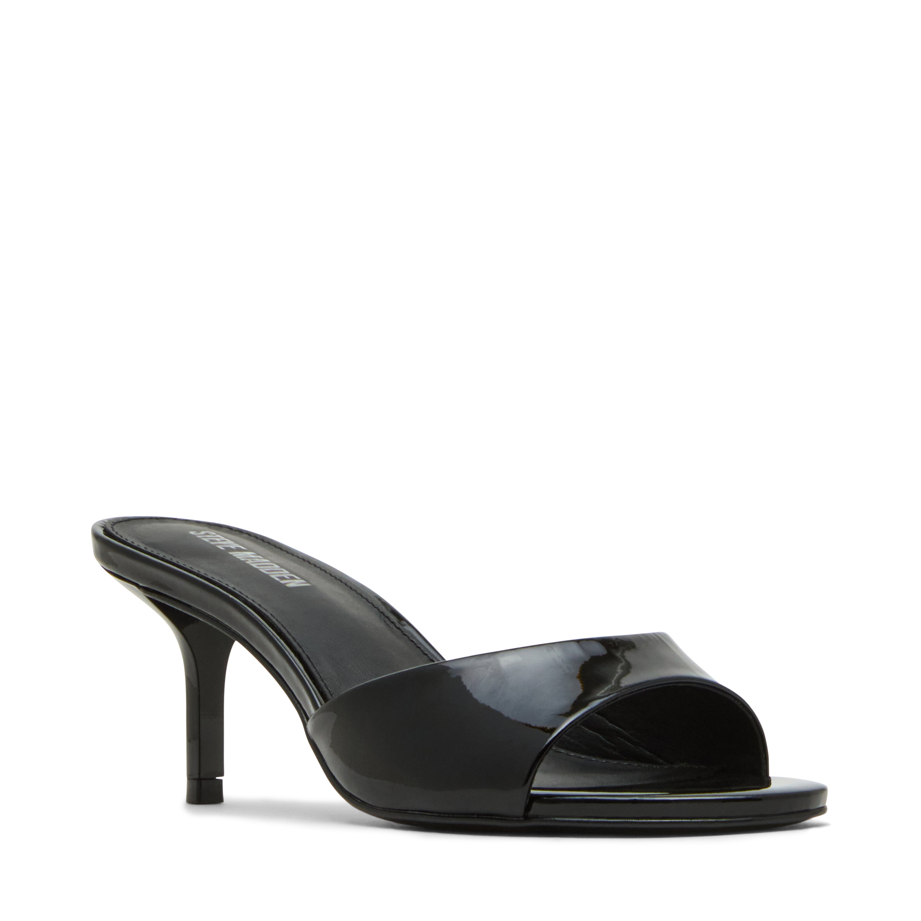 Steve Madden Kendrix sandales cuir noir talon 6,3 cm