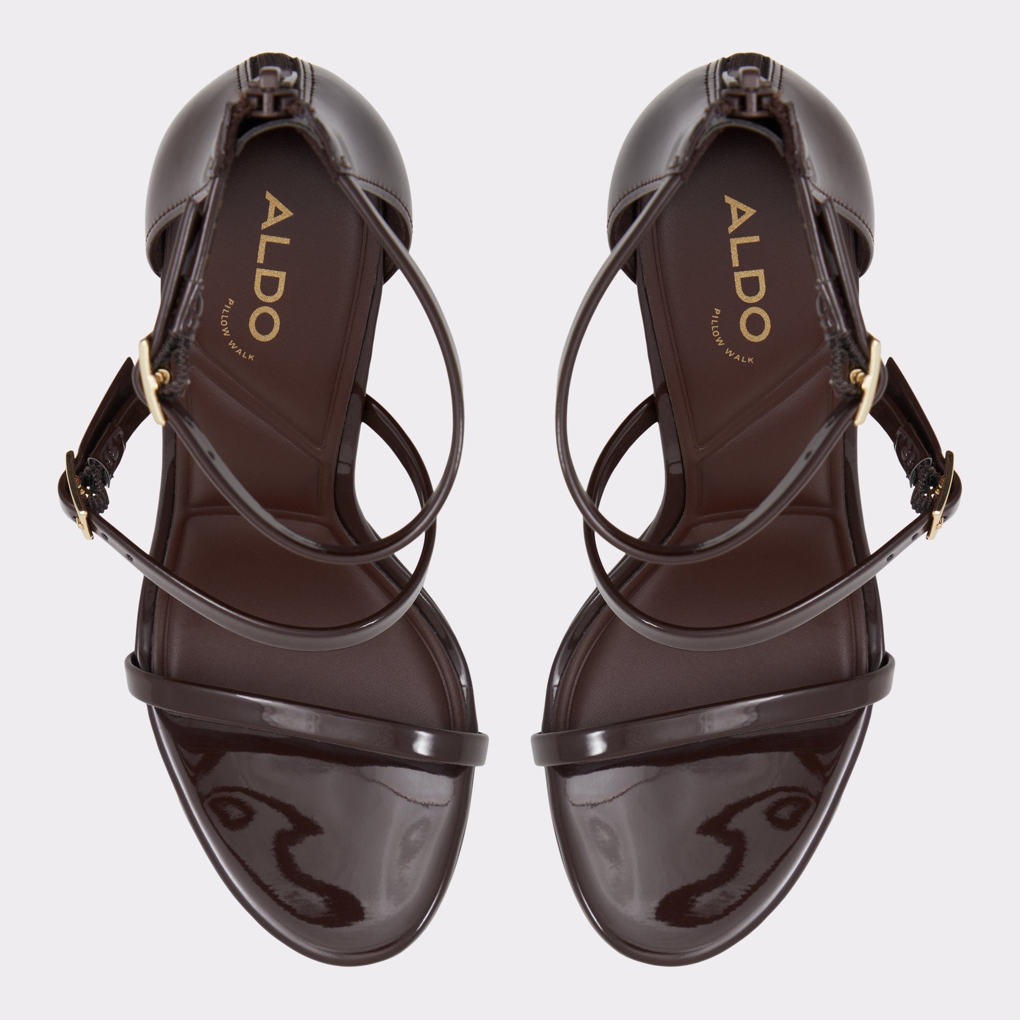 ALDO Levissa sandales talon aiguille marron