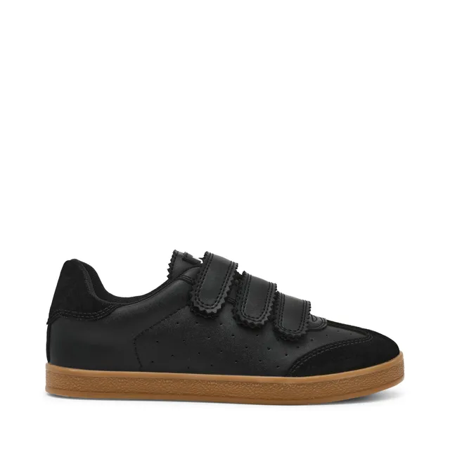Steve Madden Daybreak basket noire cuir velcro