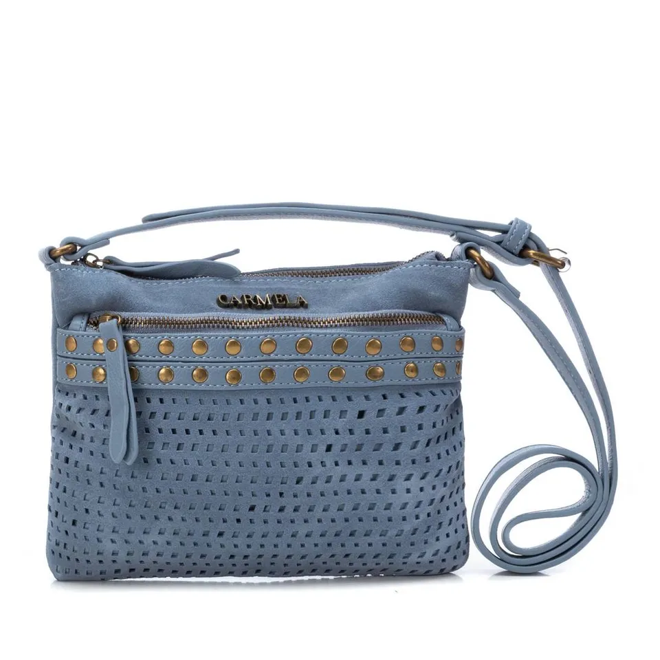 Carmela 18604101 bandoulière cuir bleu 4 poches