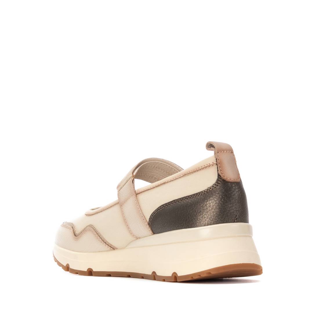 Carmela 16251502 ballerine femme beige cuir véritable
