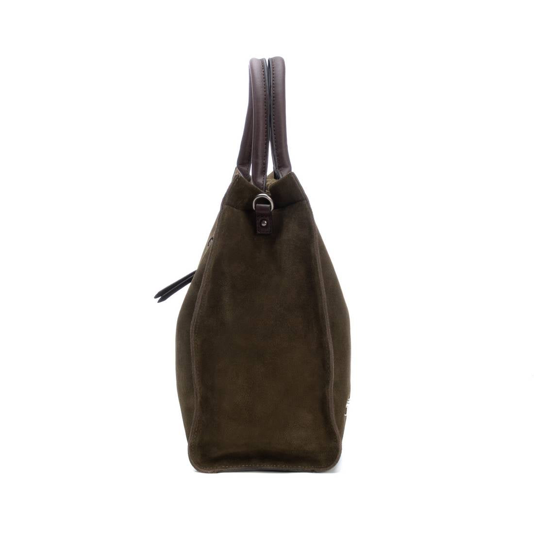 Carmela 18602804 sac shopper femme vert serraje cuir