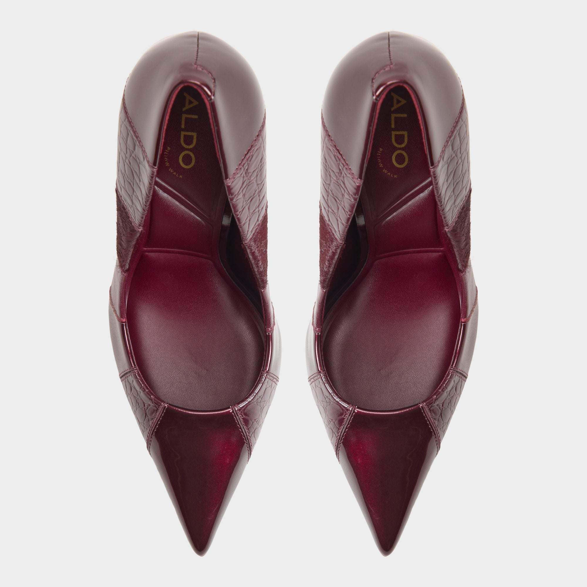 ALDO Stasyamix escarpins bordeaux talon aiguille