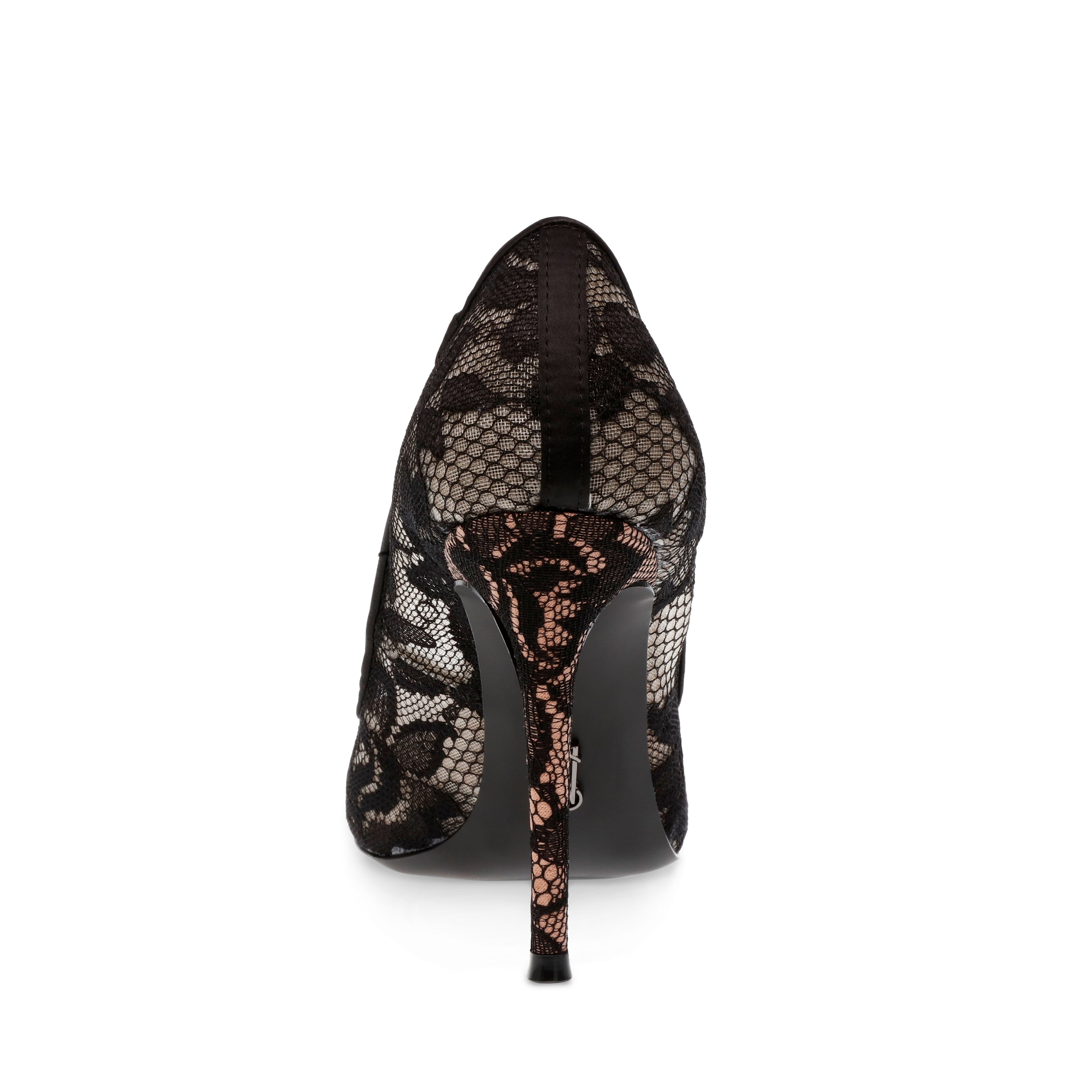 Steve Madden Evelyn-L escarpins dentelle noire talon 10,5 cm