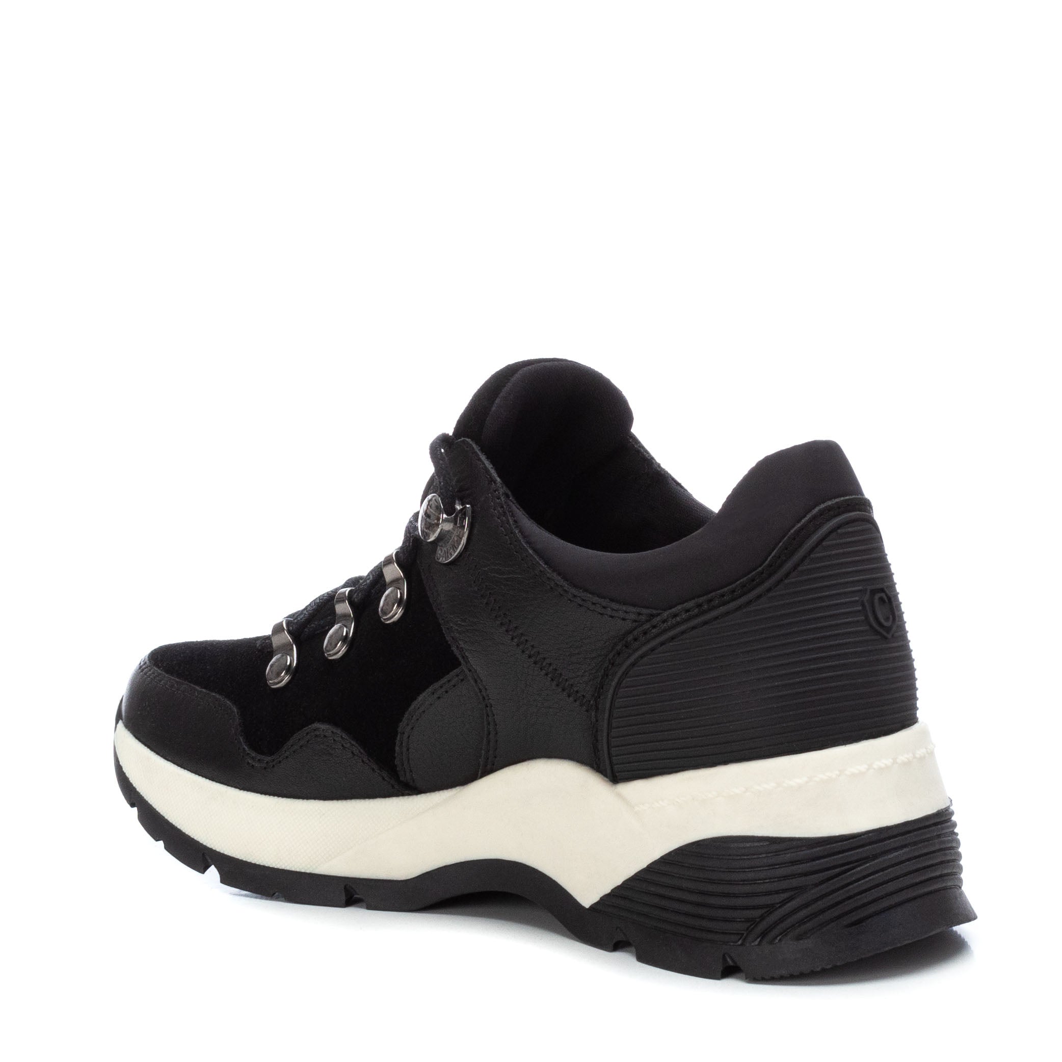 Carmela 16015501 sneakers femme noires semelle 5 cm