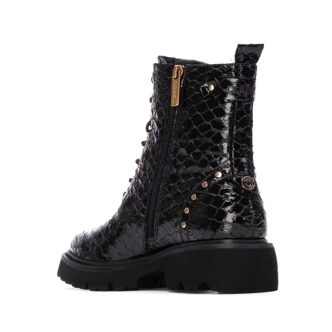 Carmela 16266503 bottines gris talon imprimé animal