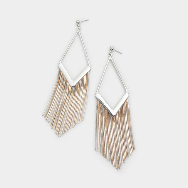 ALDO Scala boucles oreilles chandelier doré