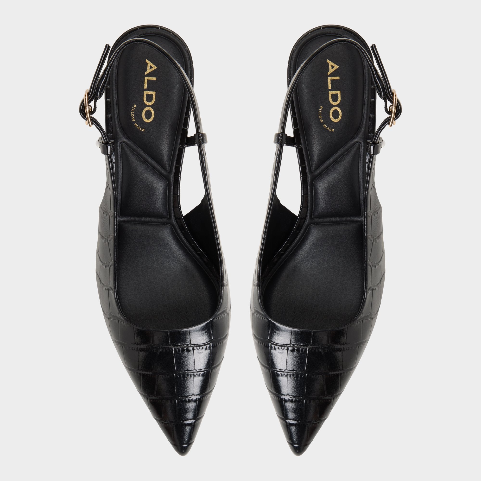 ALDO Adan escarpins noirs petit talon