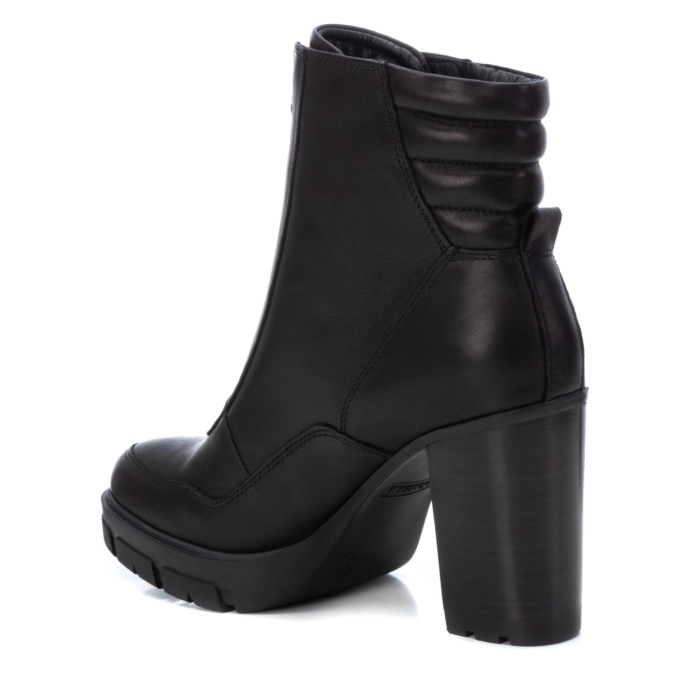 Carmela 16028601 bottine femme noire cuir talon 9 cm