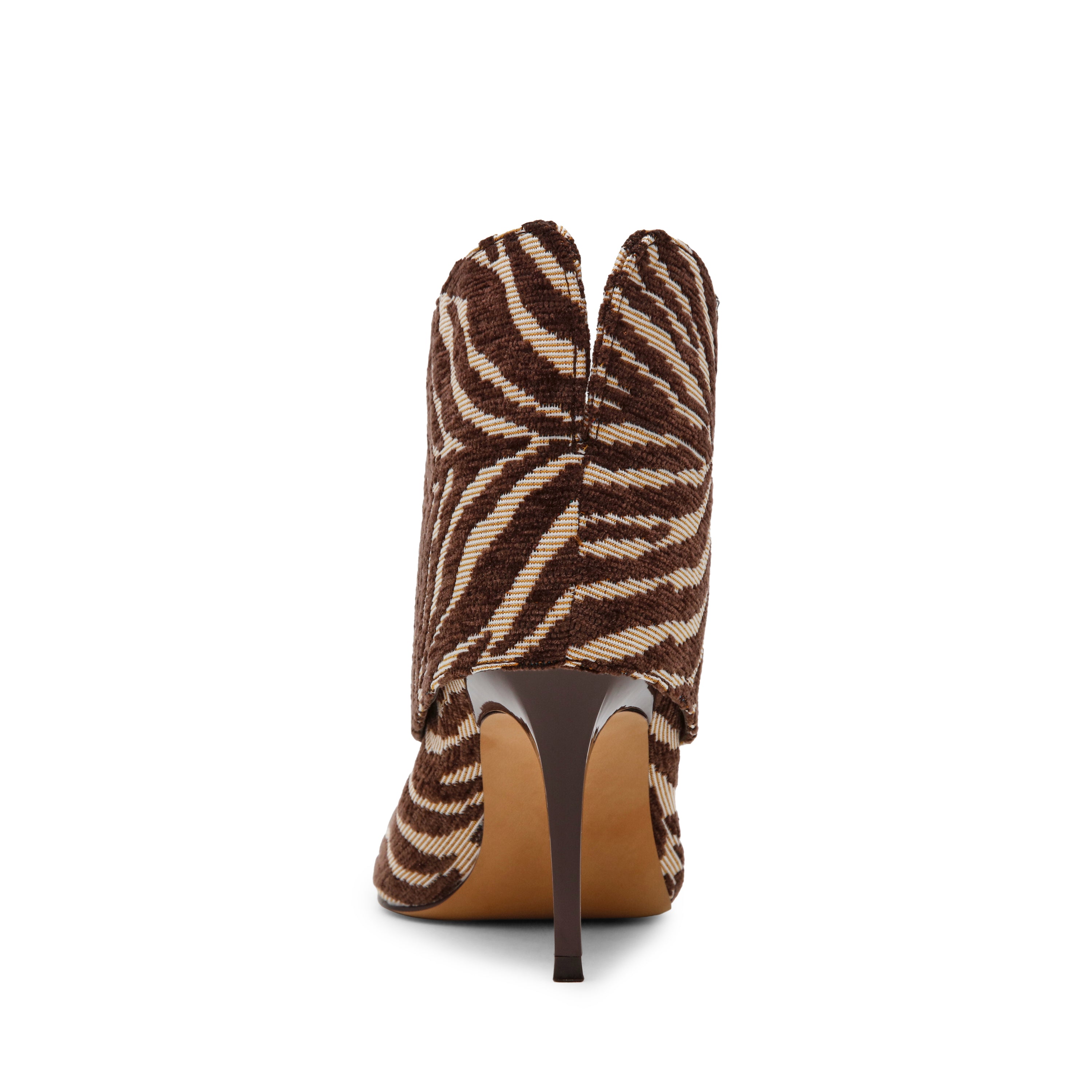 Steve Madden Enella bottes zèbre tissu talon 8 cm