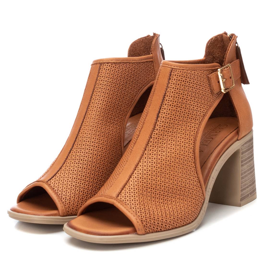 Carmela 16159801 sandales femme marron talon 8 cm