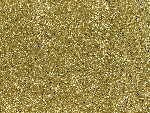 Dessine Moi Un Soulier matière glitter or personnalisation