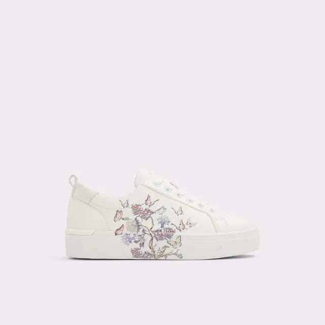 ALDO Meadow baskets blanches femme