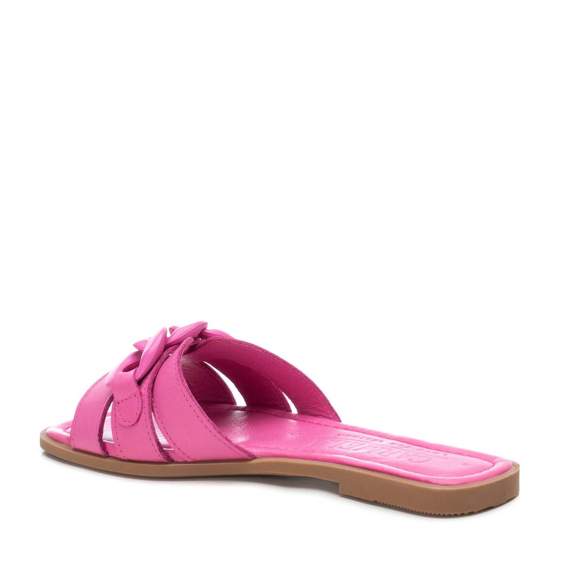 Carmela 16054314 sandale femme violet cuir plate