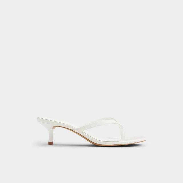 ALDO Lift escarpins blancs talon haut