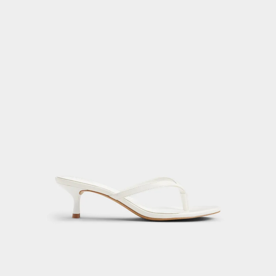 ALDO Lift escarpins blancs talon haut
