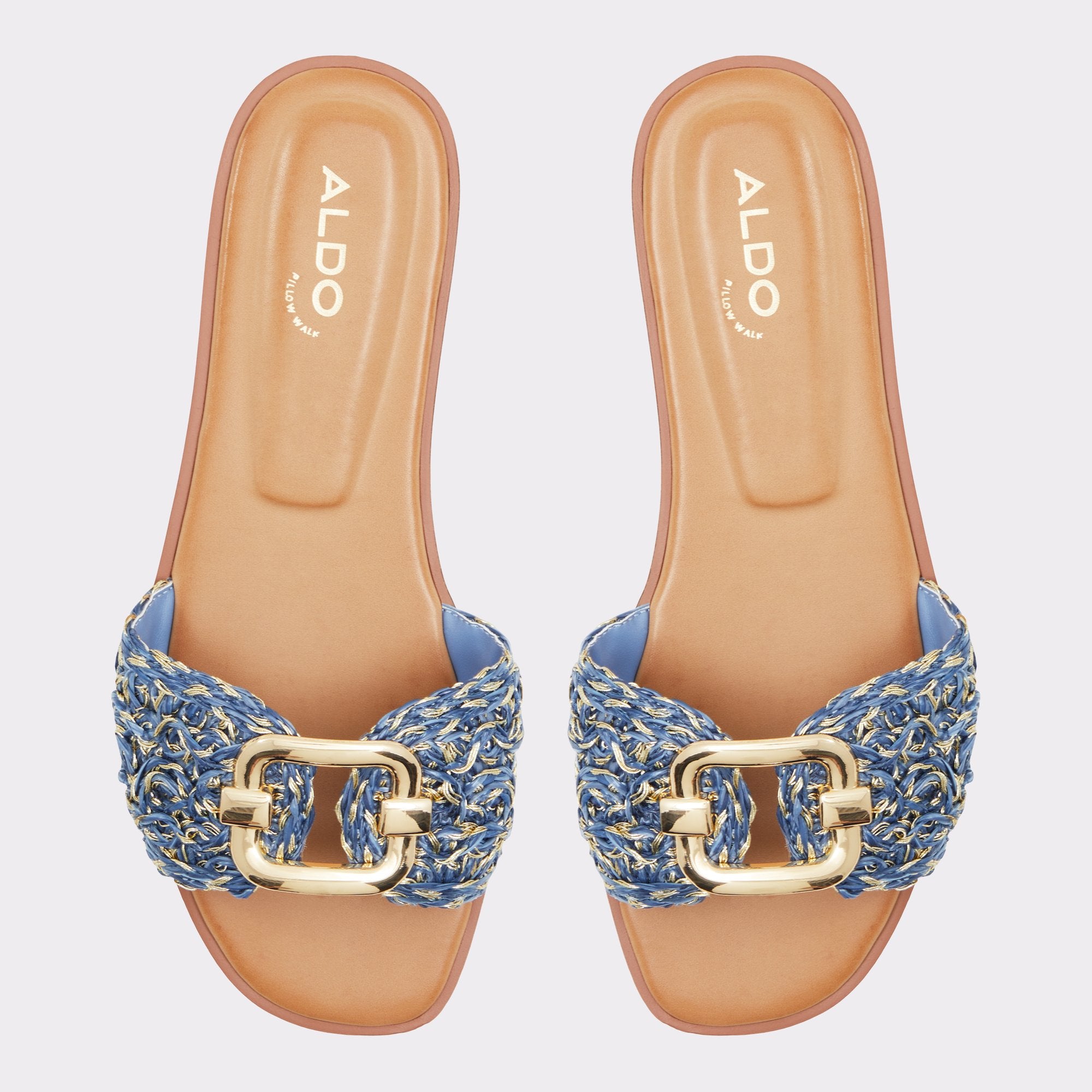 ALDO Glaeswen mule carrée ornée métal