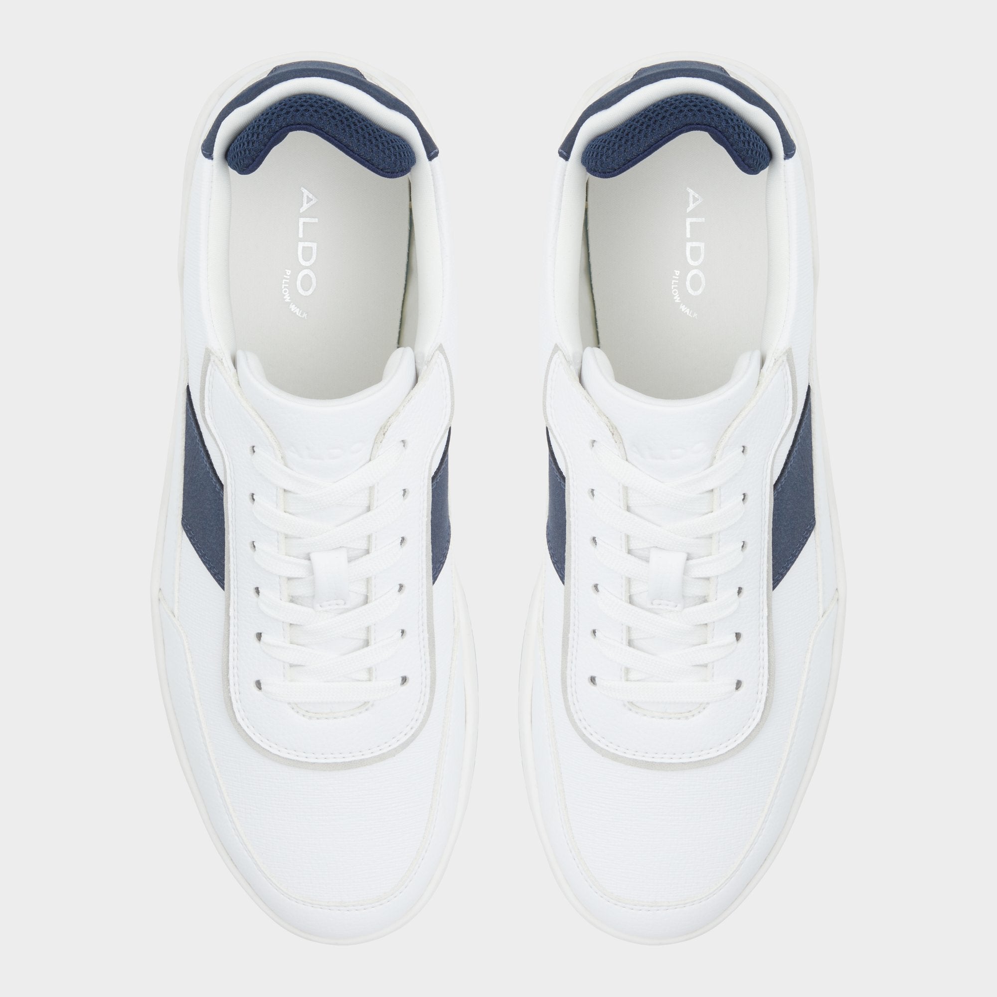 ALDO Creed baskets basses blanches rétro