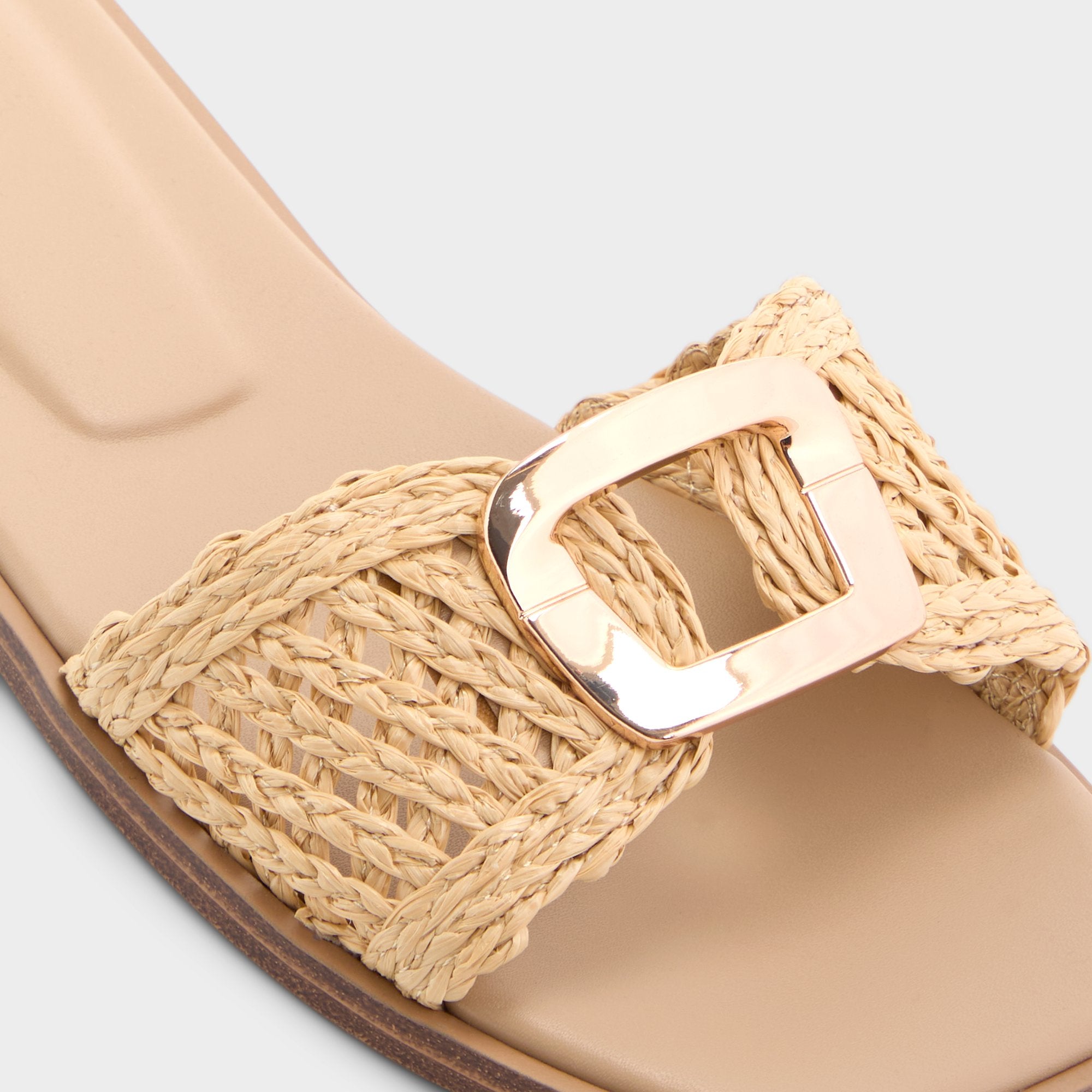 ALDO Tidella sandales plates beige été