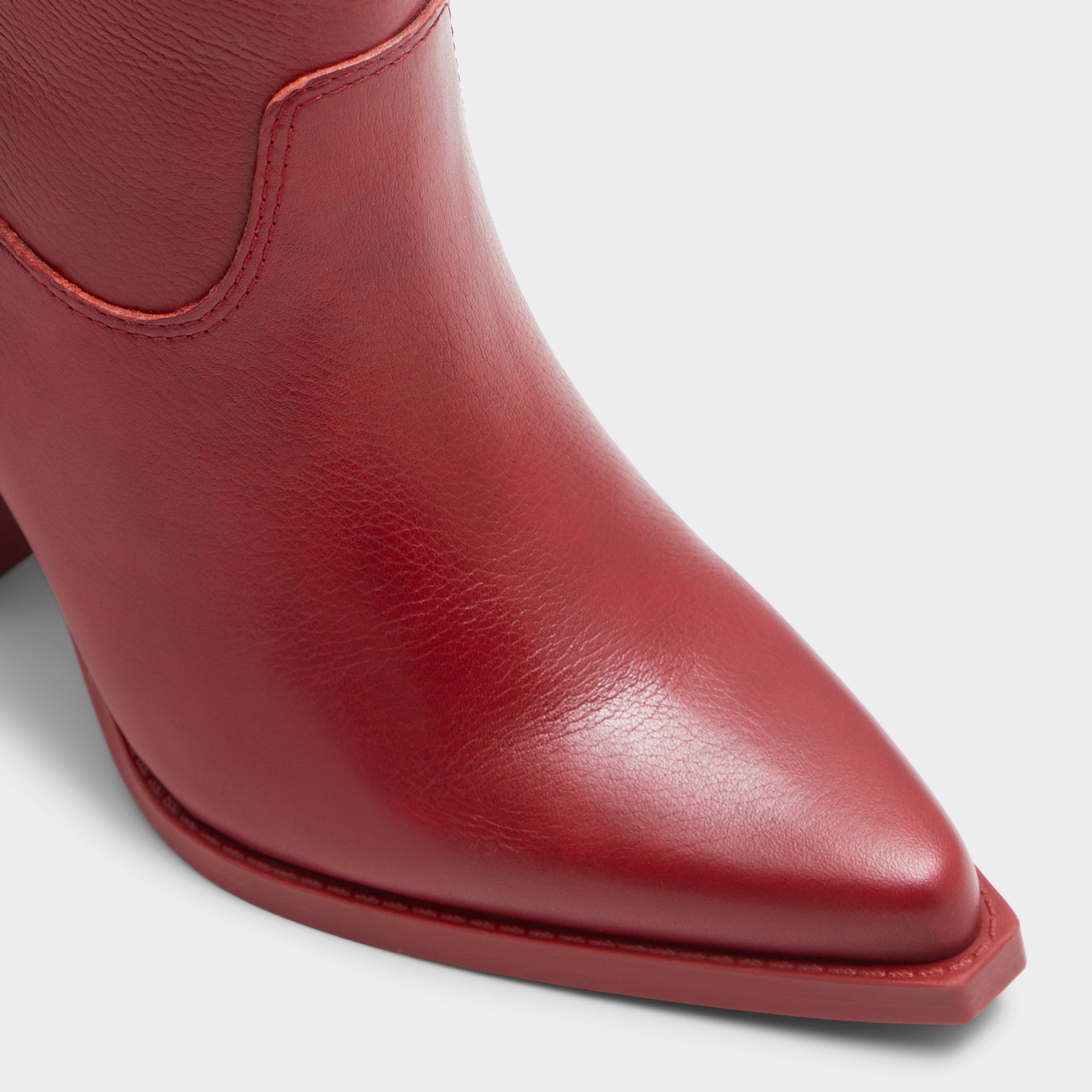 ALDO Beatrine cuissardes bordeaux western