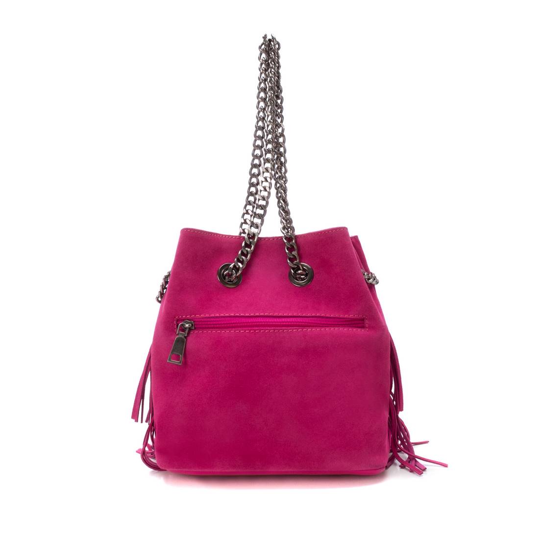 Carmela 18605201 sac seau femme violet serraje franges