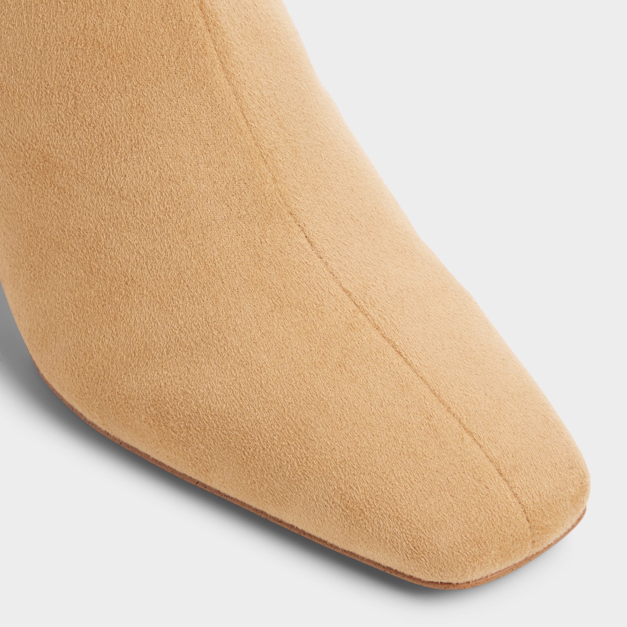 ALDO Kayia bottines beige suède talon bloc