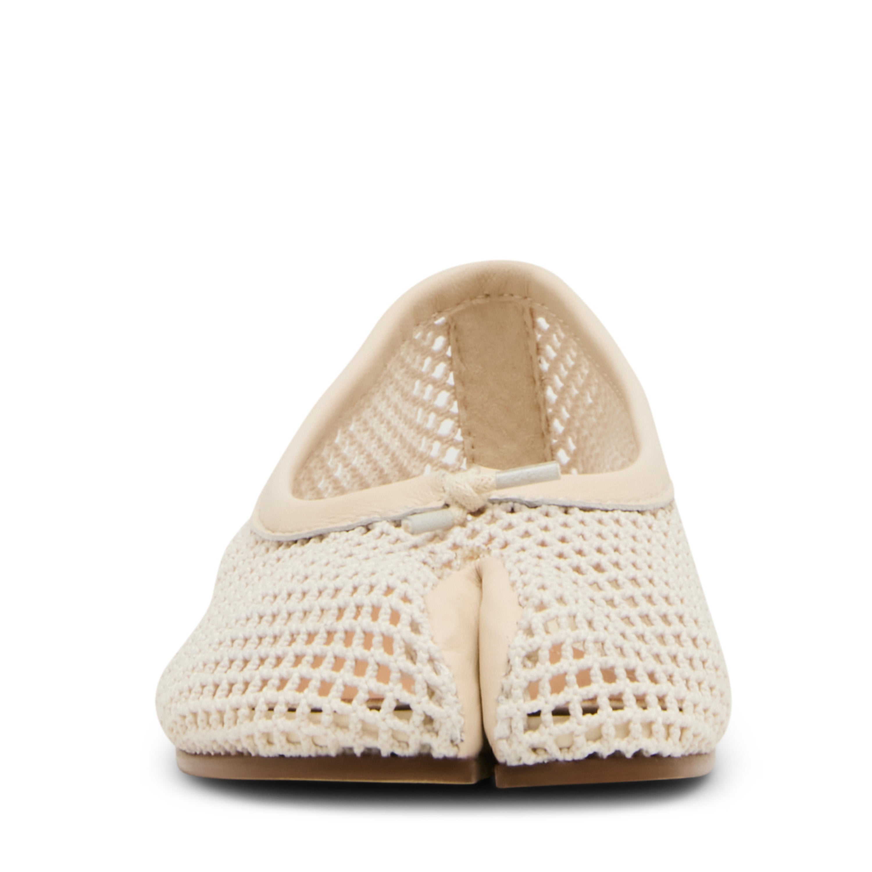 Steve Madden Calico-Mesh ballerines ivoire maille