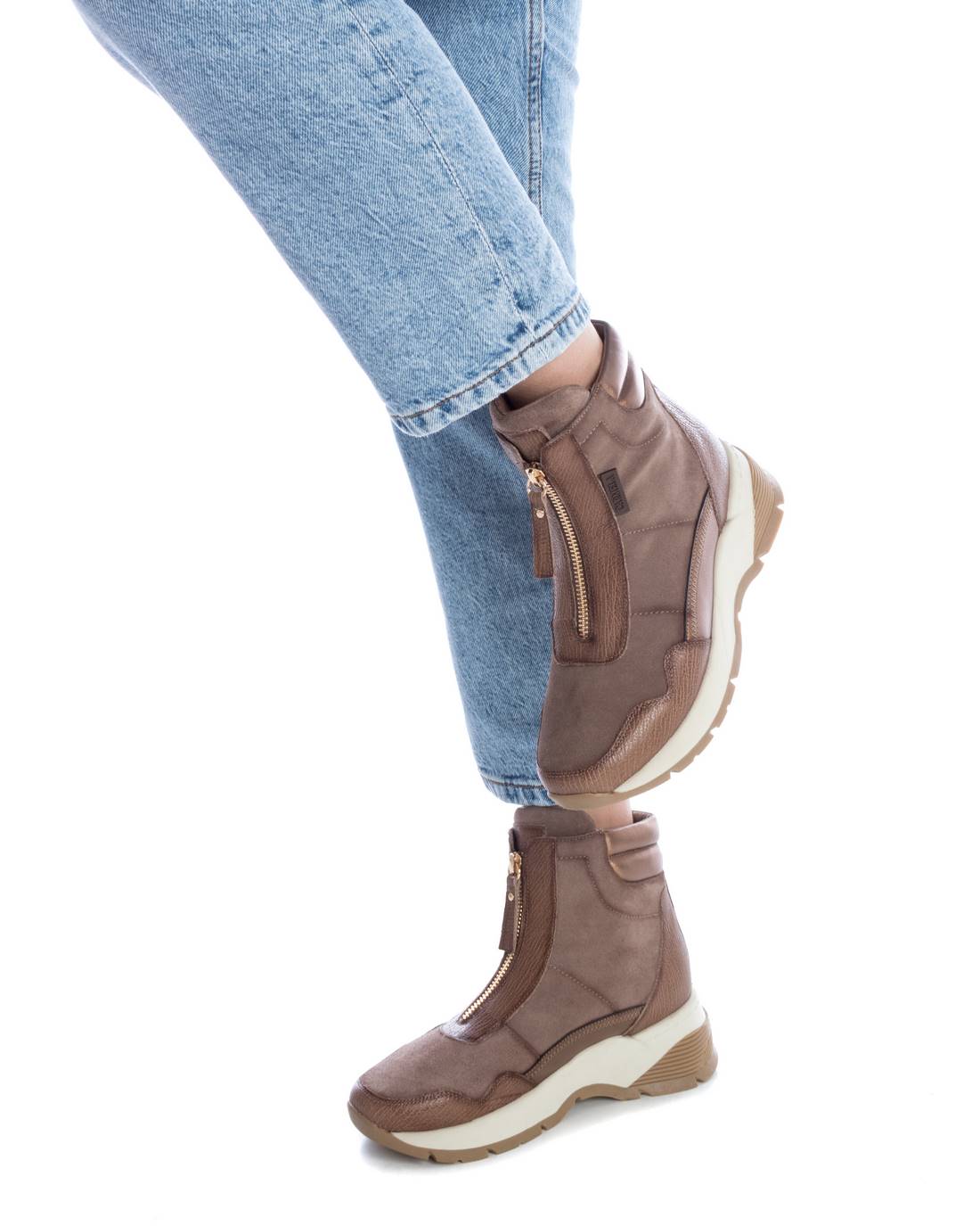 Carmela 16118203 baskets marron cuir