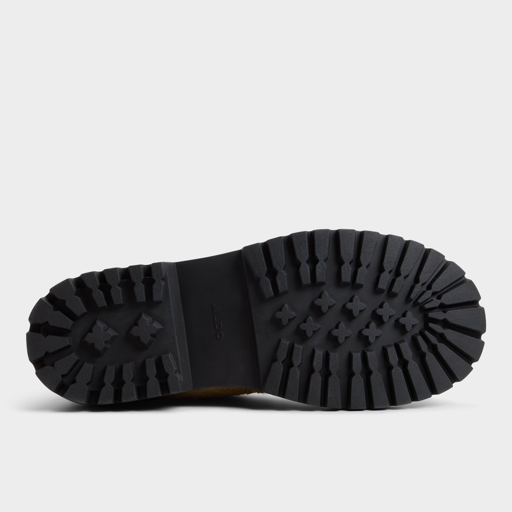 Aldo Doublezero bottines à lacets beige semelle crantée