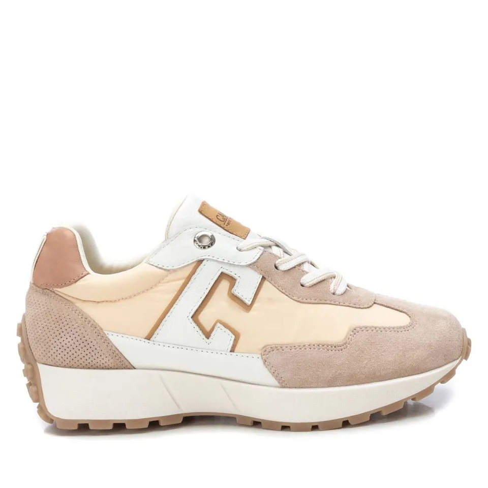 Carmela 16066405 sneaker cuir marron pastel