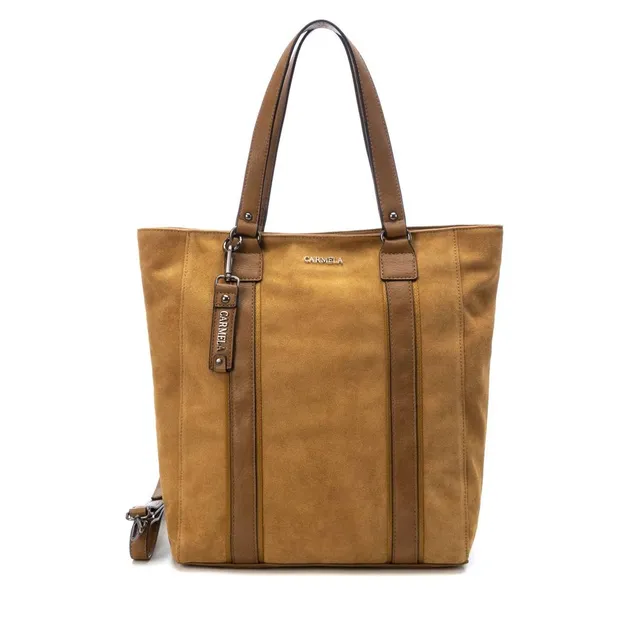 Carmela 18602602 sac shopper cuir jaune