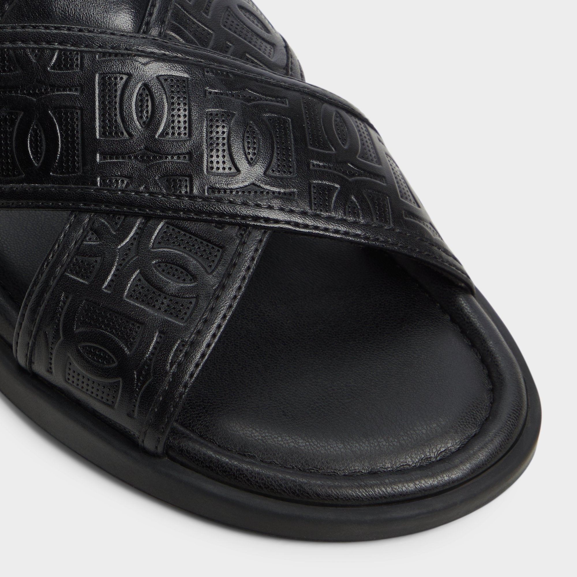 ALDO Olino mules noires brides croisées