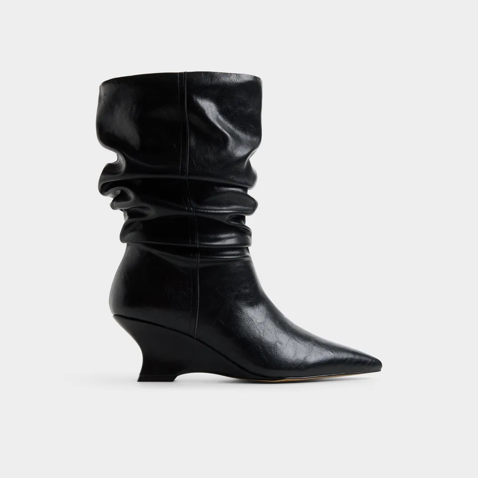 ALDO Calain bottes compensées noires