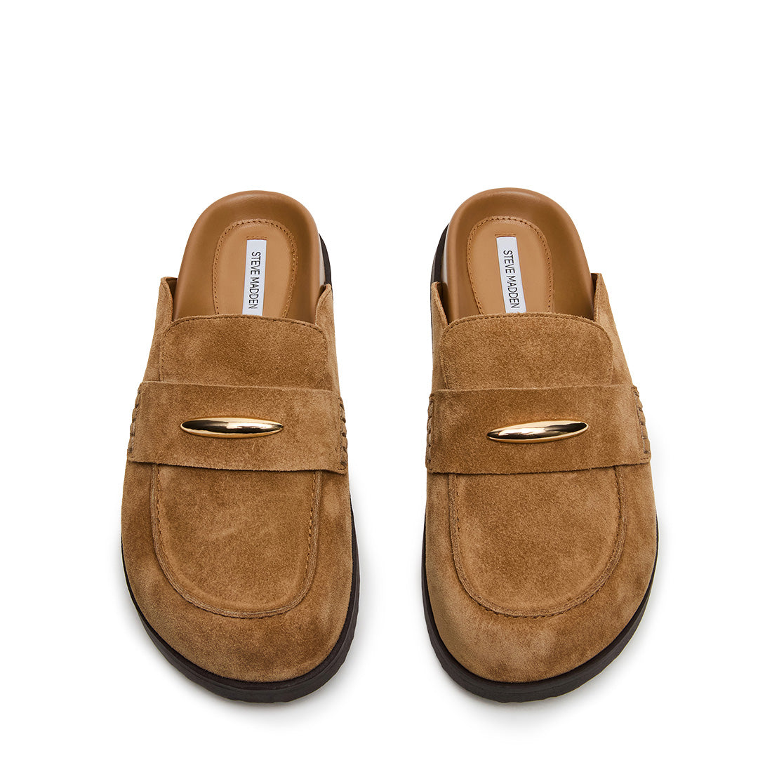 Steve Madden Tobin mule daim marron 2 cm