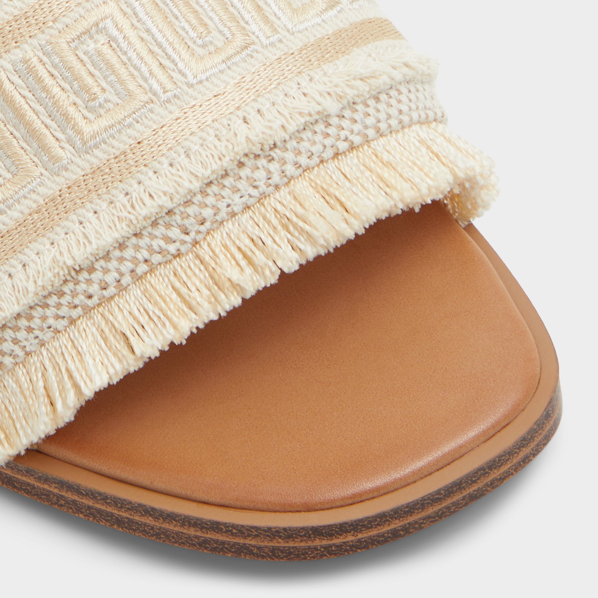 ALDO Nalani claquettes femme doré métallisé