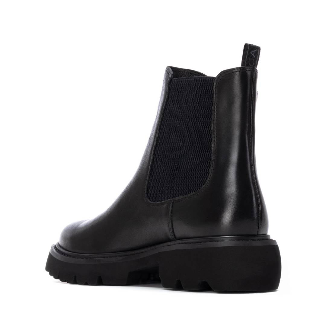 Carmela 16254602 bottines femme noires plates