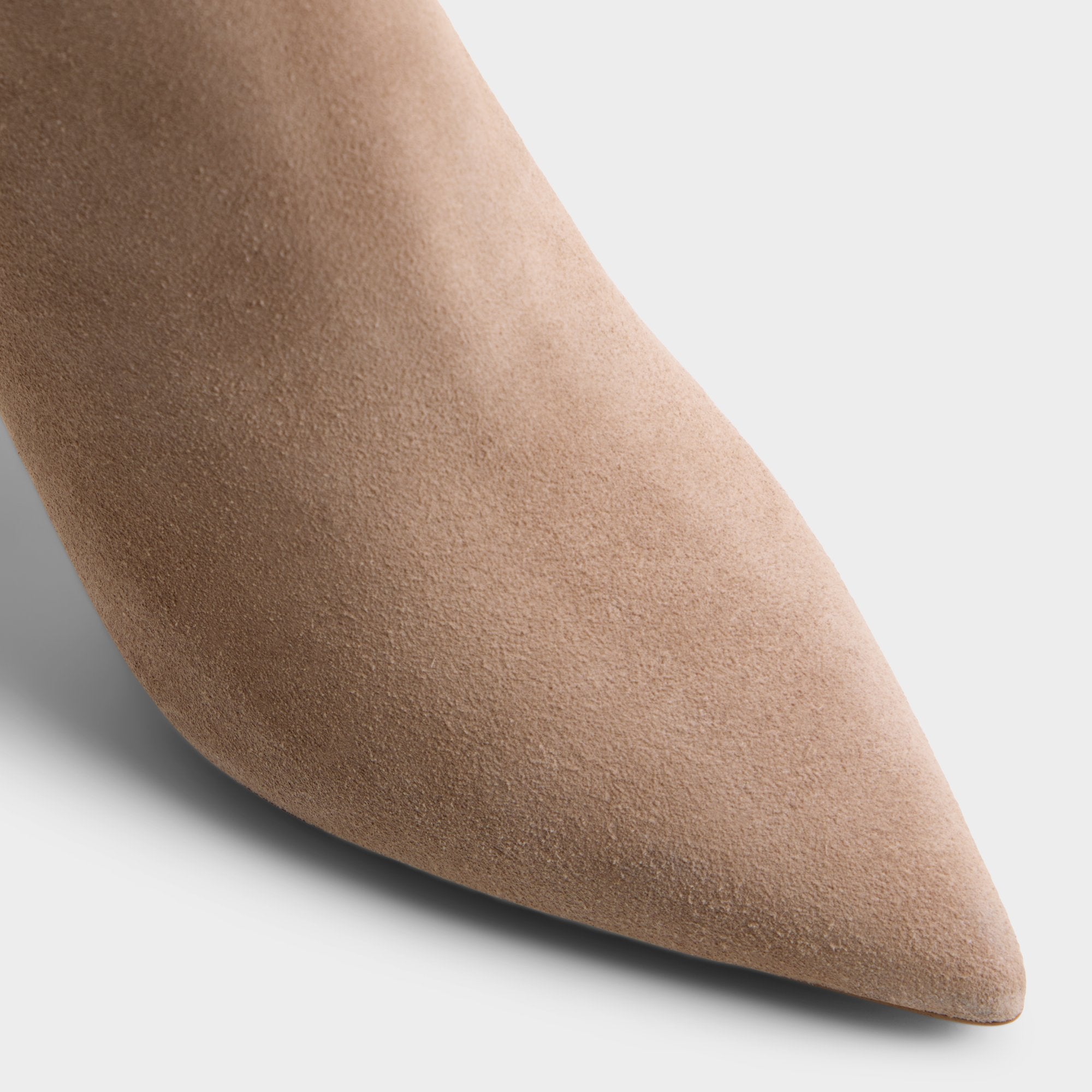 ALDO Saphiria bottes genou femme beige suède