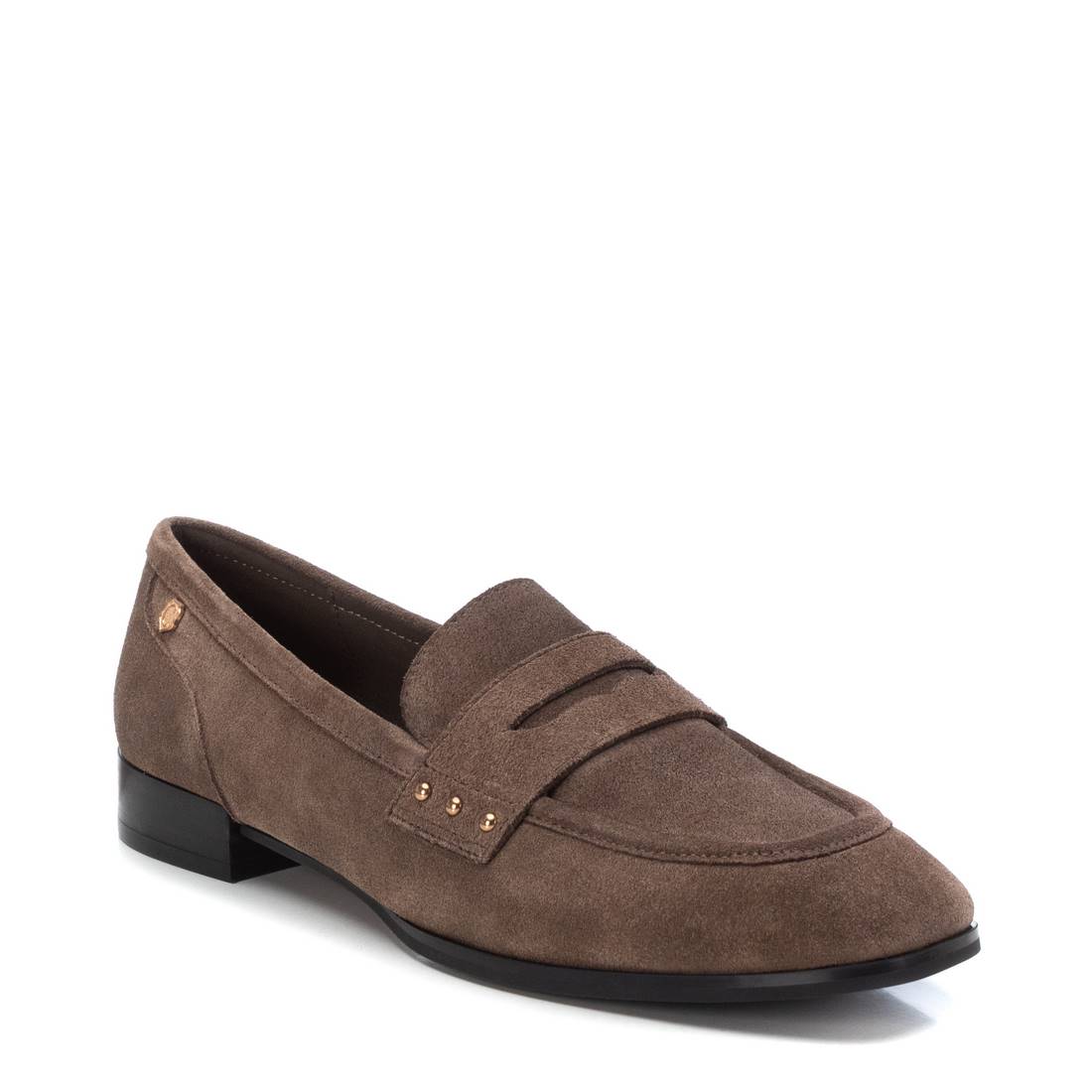 Carmela 16198702 mocassin femme marron cuir velours